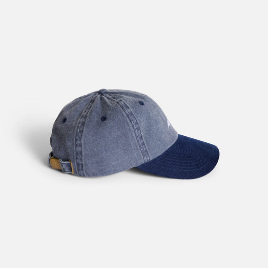 Autumn Cap - Prewashed Canvas Strapback - Navy