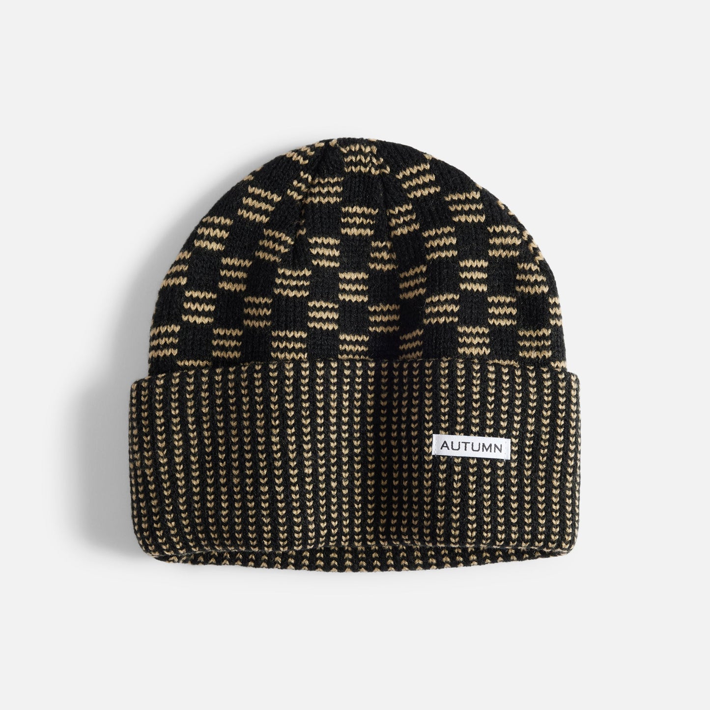Autumn Beanie Squared black