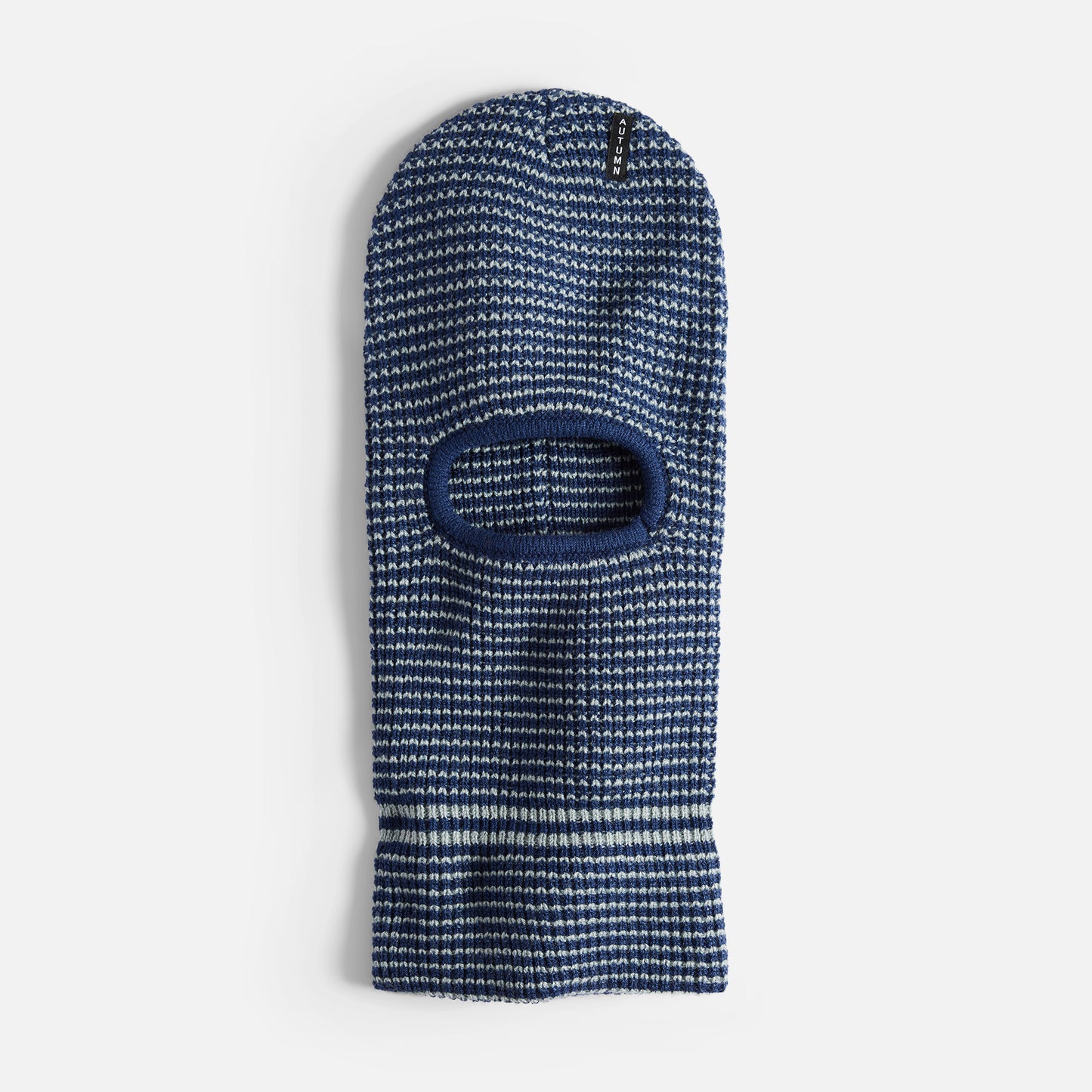 Autumn Beanie Striped Mask navy