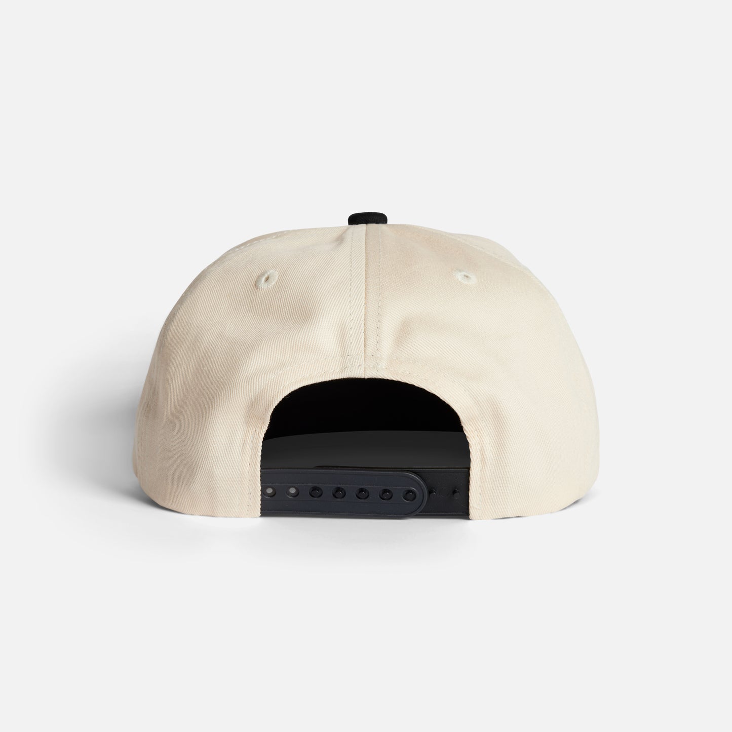 Autumn Cap - Two Tone Twill Snapback - Eggshell