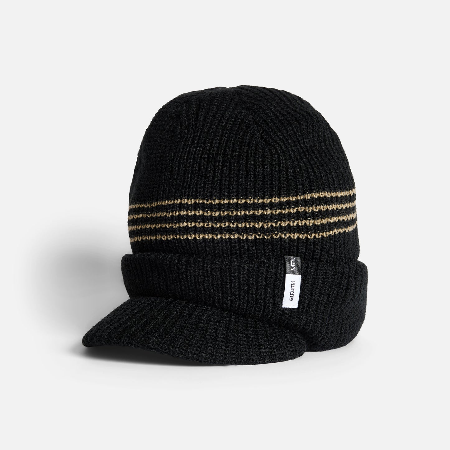 Autumn Beanie - Visor - Black