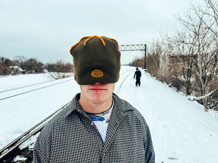 Shop the whole Corduroy beanie collection here