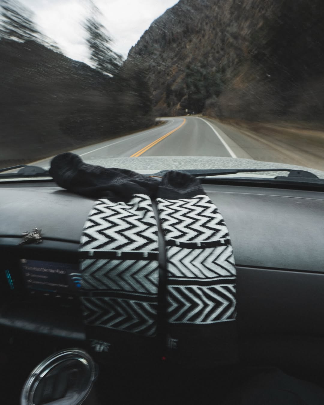 Autum Snowboard Socks