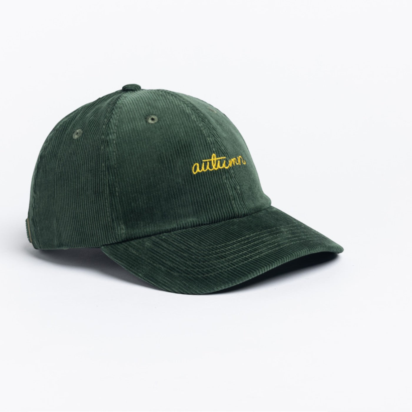 Autumn Cap "Cord 6 Panel" green