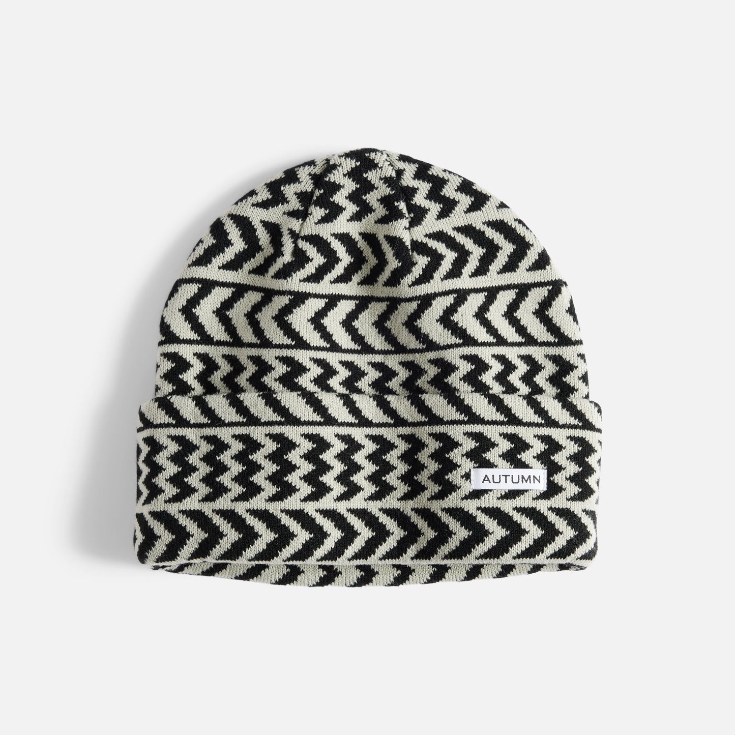 Autumn Beanie Chevron Iceburg