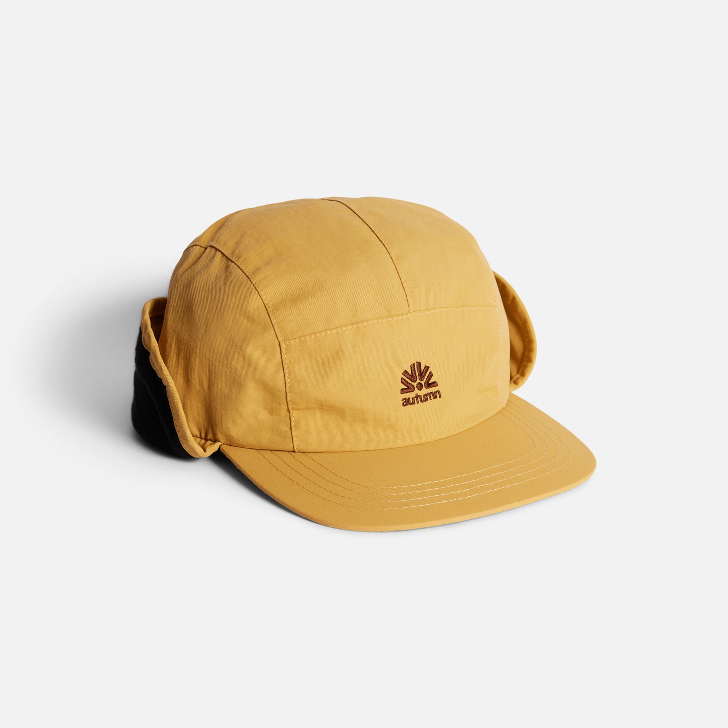 Autumn Cap - DWR Flap Cap - Olive Ochre