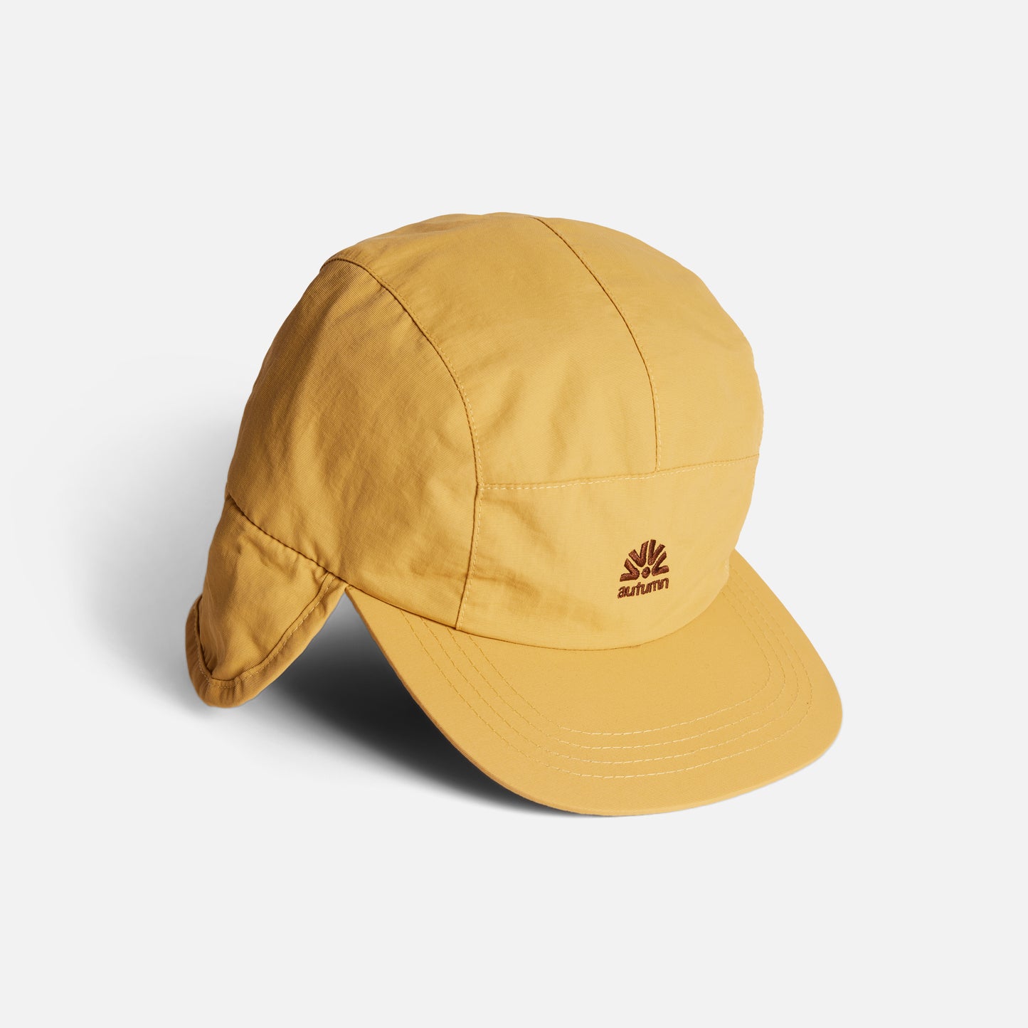 Autumn Cap - DWR Flap Cap - Olive Ochre