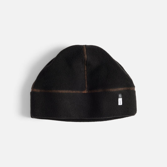 Autumn Beanie - Inside Out Fleece - Black