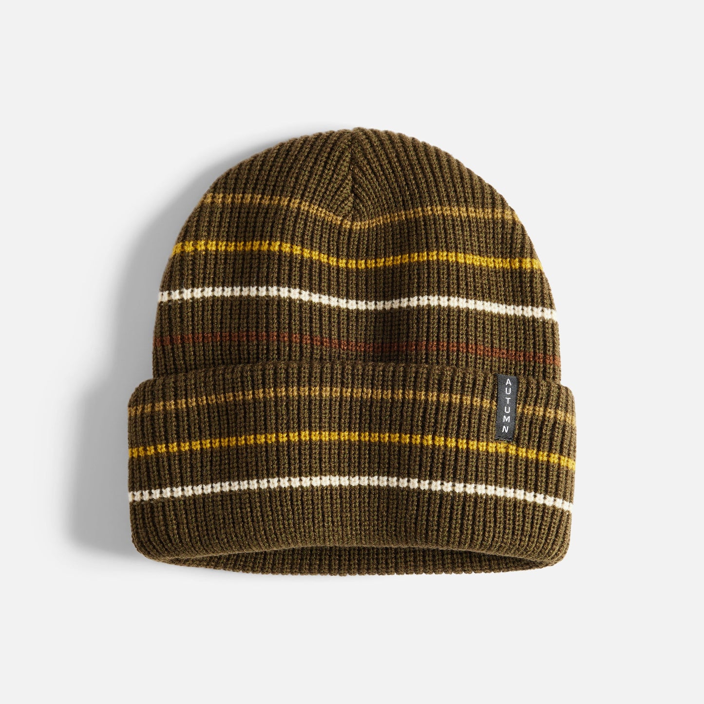 Autumn Beanie - Multi Stripe - Army