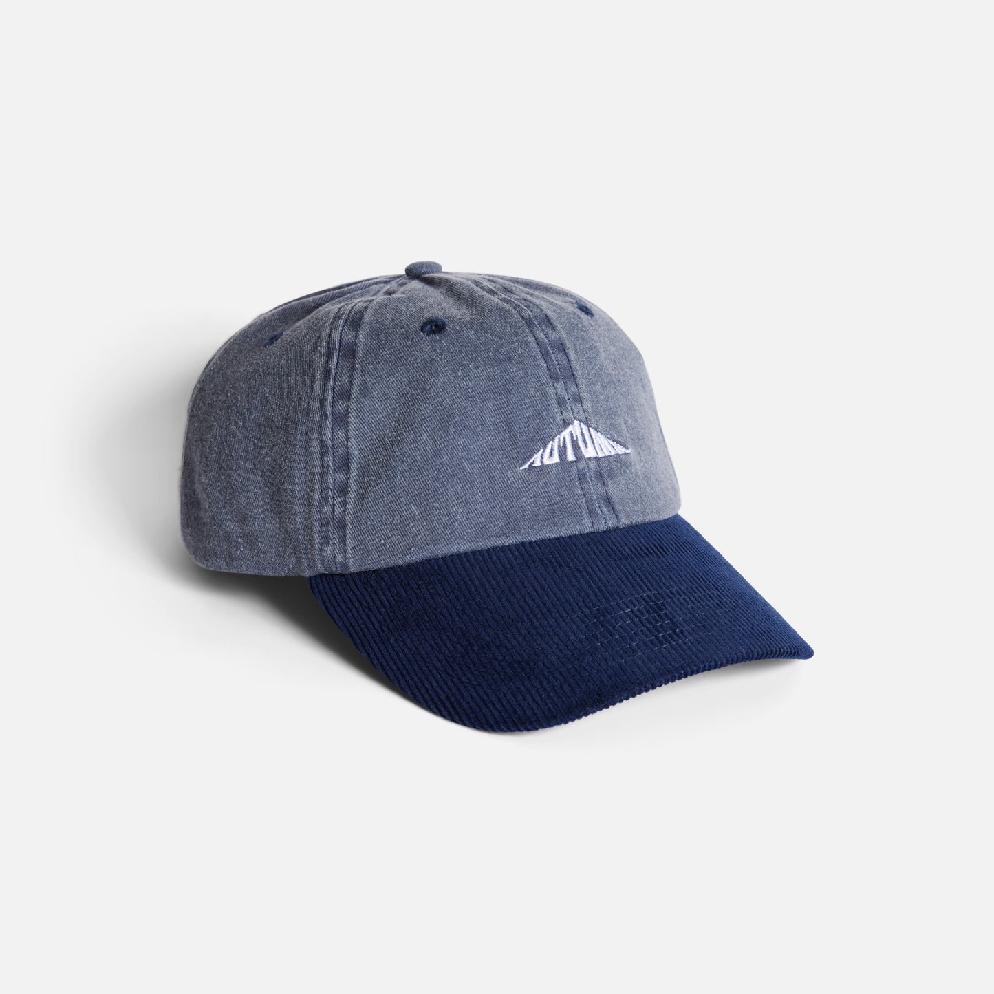 Autumn Cap - Prewashed Canvas Strapback - Navy