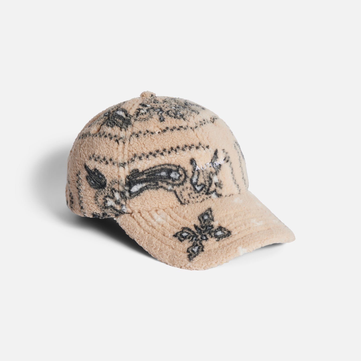 Autumn Cap - Sherpa Dad Hat - Sand