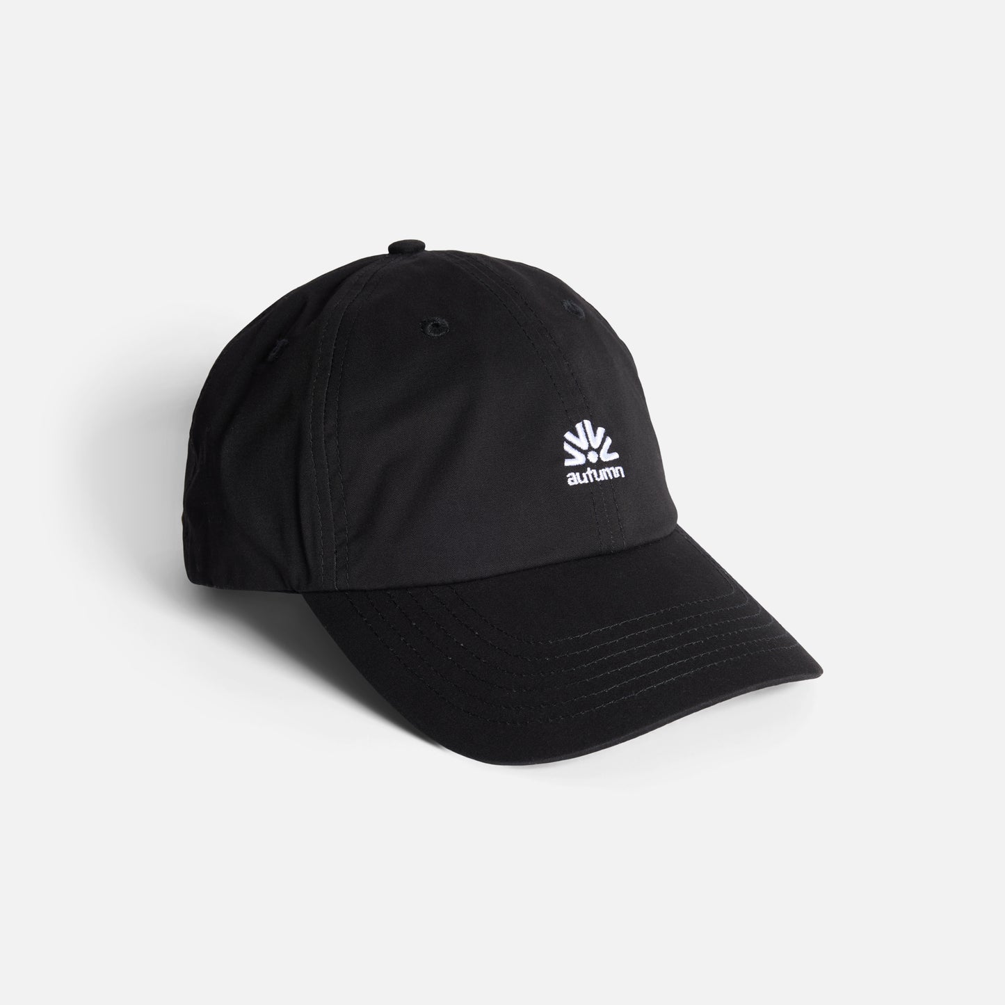 Autumn Cap - Six Panel Strapback - Black