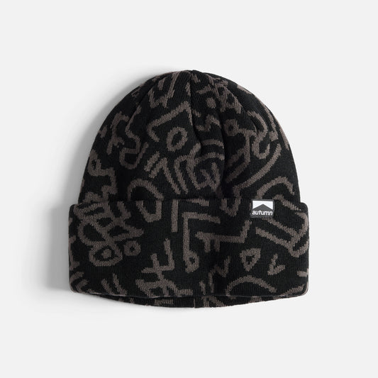 Autumn Beanie "Soul Camo" Black