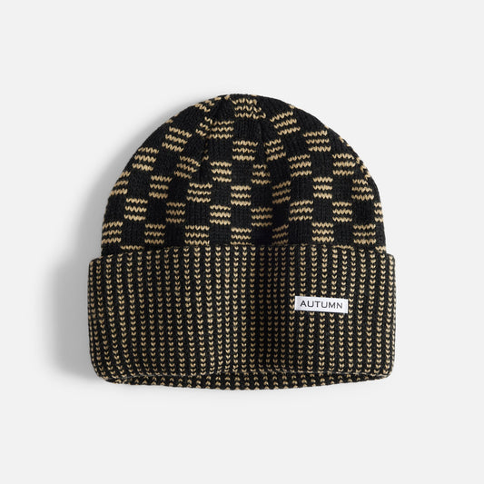 Autumn Beanie Squared black