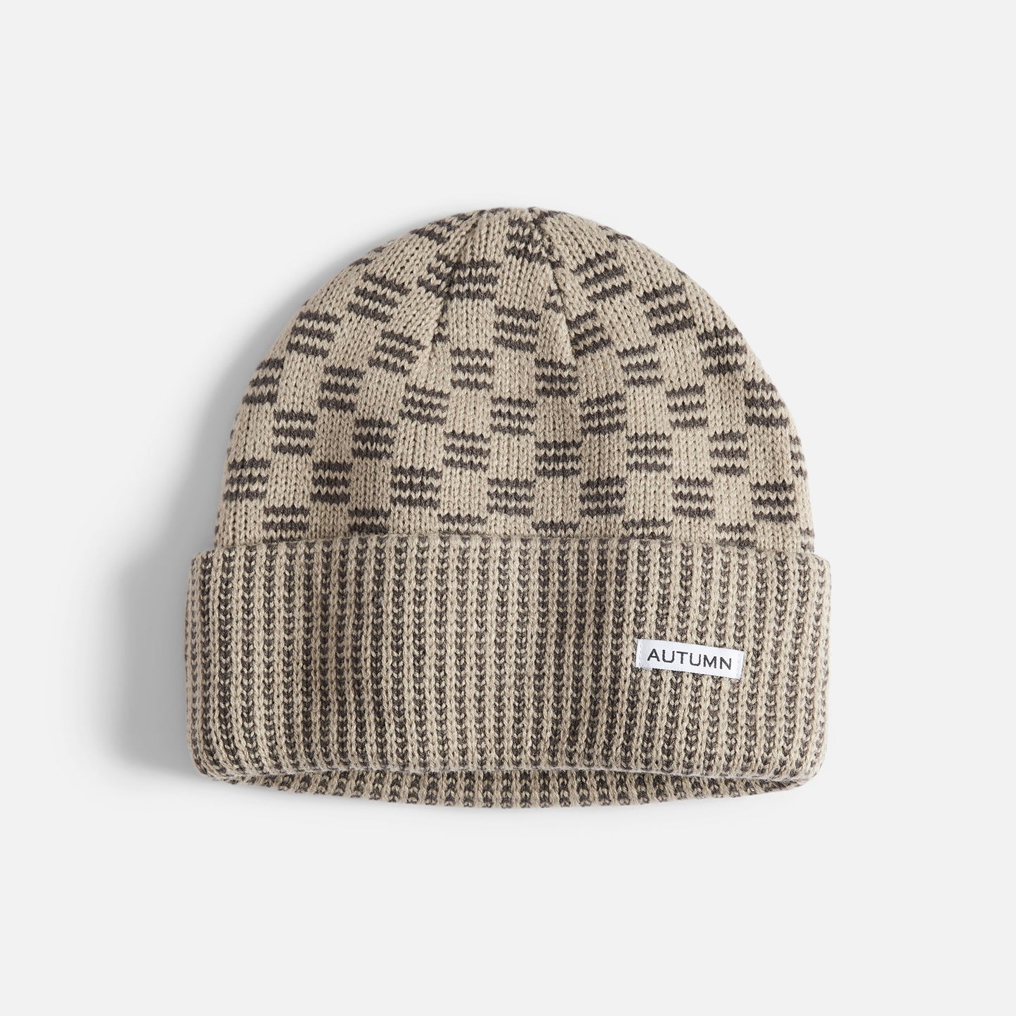 Autumn Beanie - Squared - Steam Grey