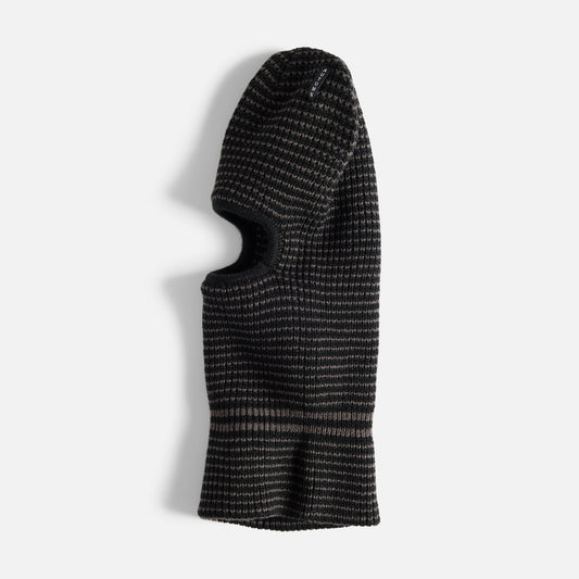 Autumn Beanie Striped Mask black
