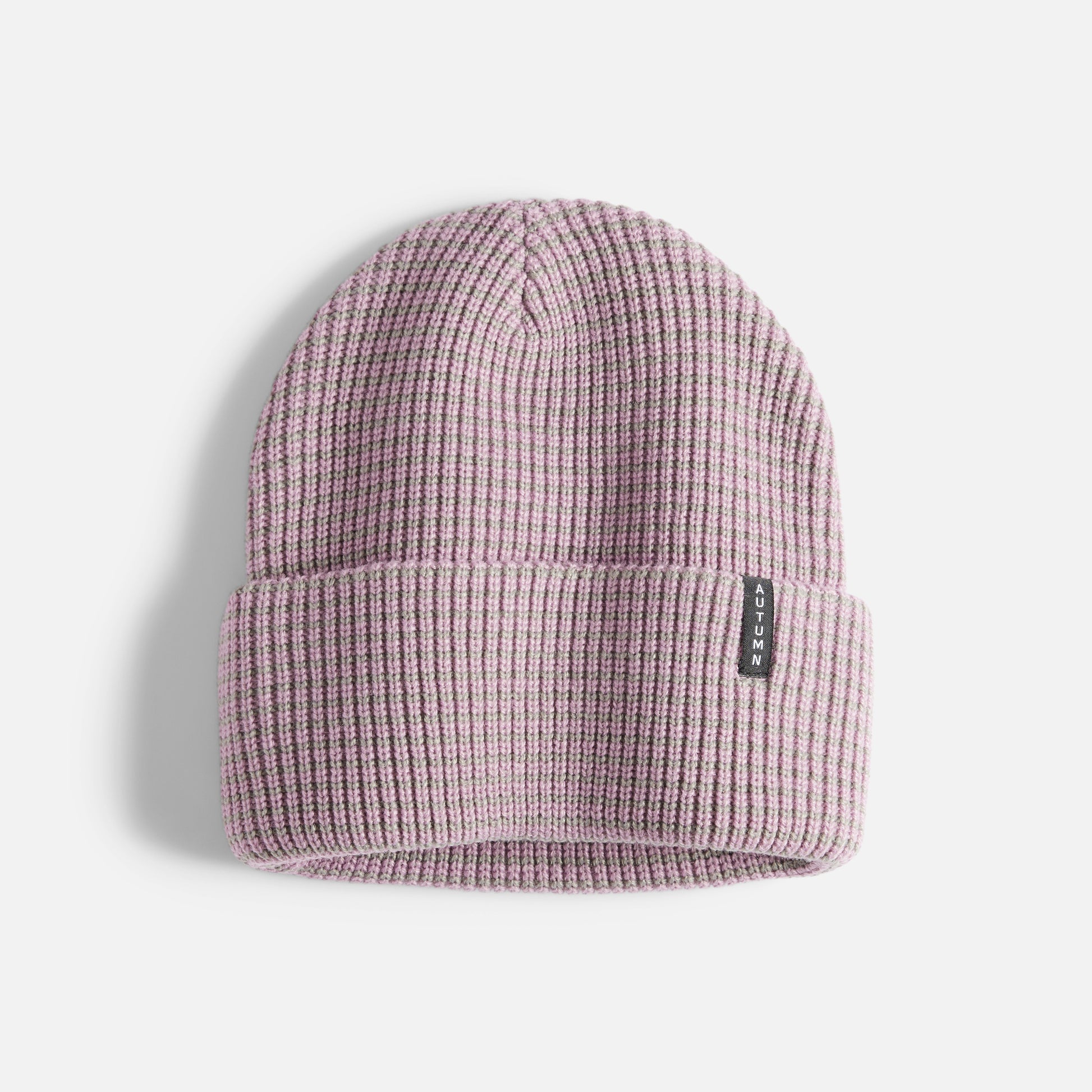 Autumn Beanie "Stripe" Lavender Icecream