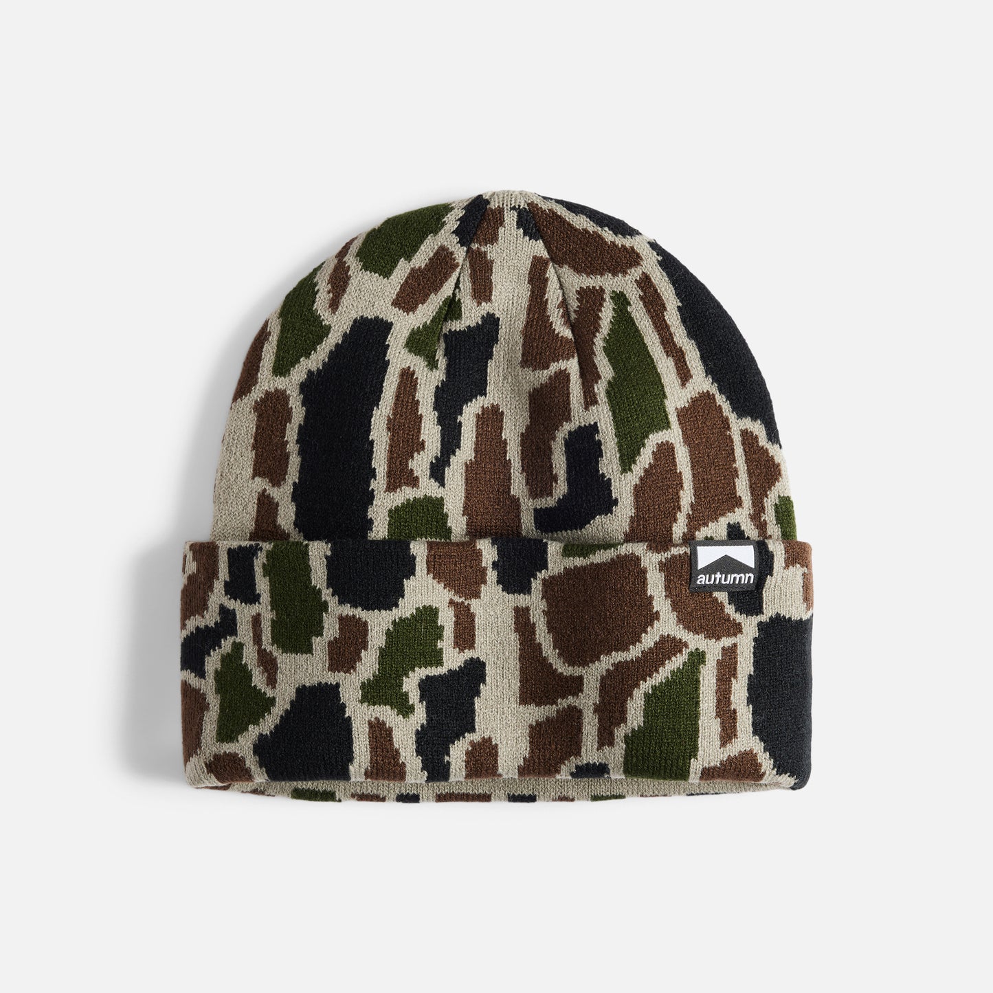 Autumn Beanie "Treebark" stone