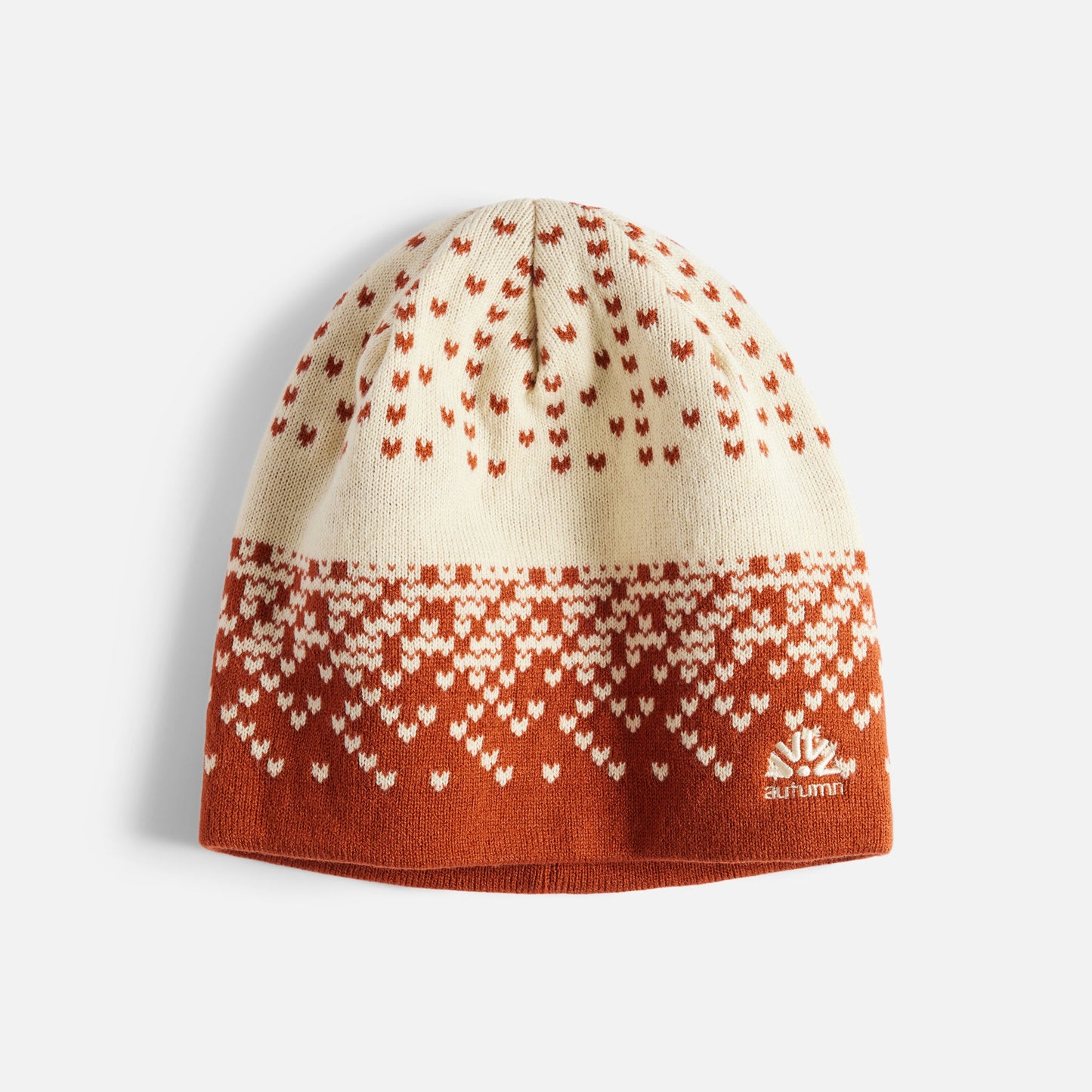 Autumn Beanie - Warp - Eggshell