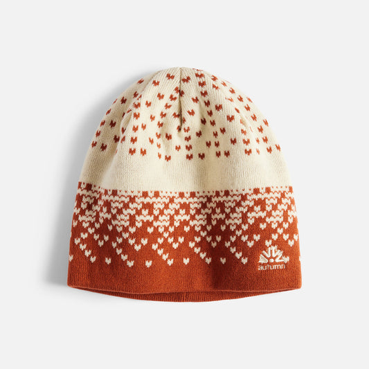 Autumn Beanie - Warp - Eggshell