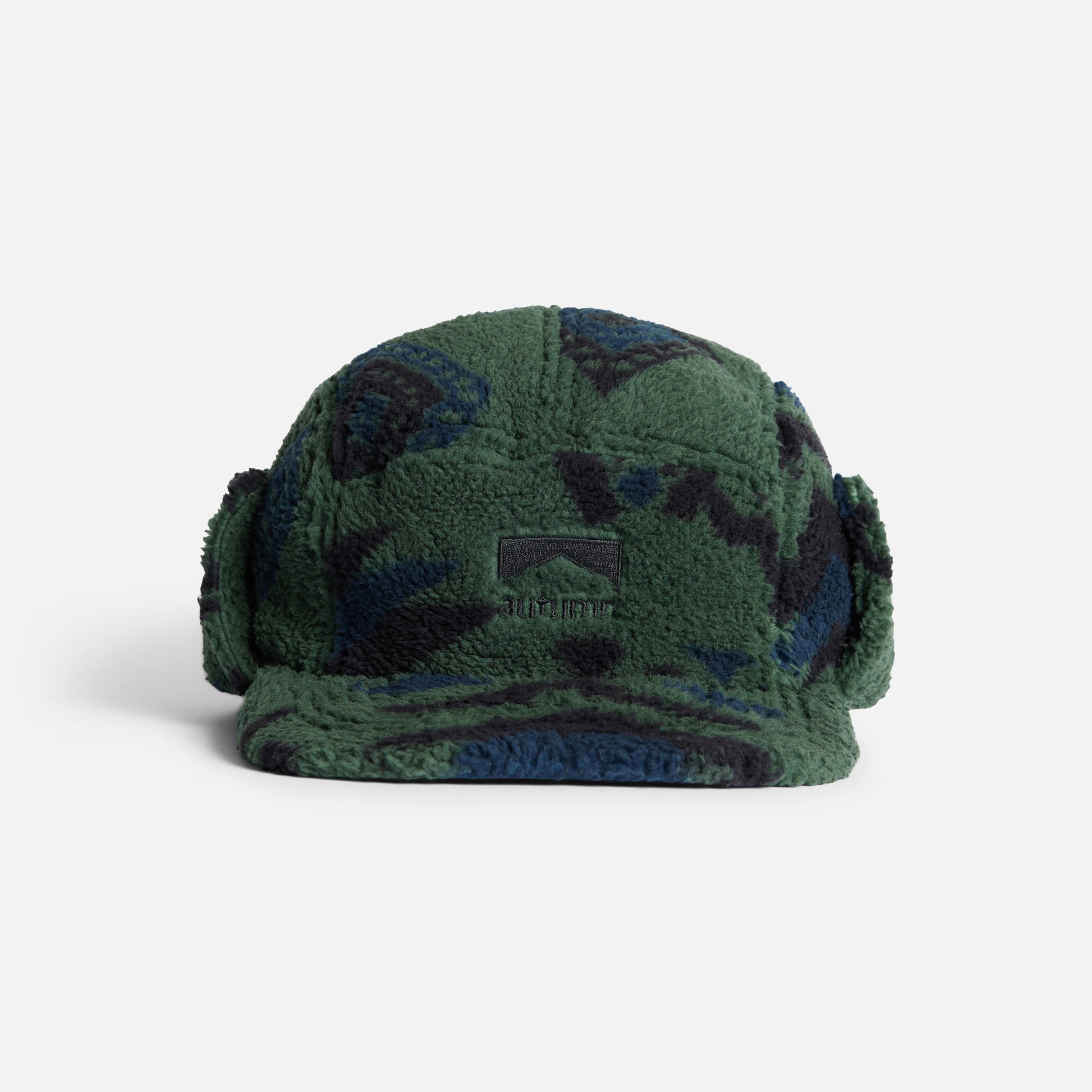 Autumn Fleece Flap Cap Green