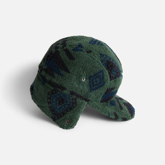 Autumn Cap - Flap Cap - Green