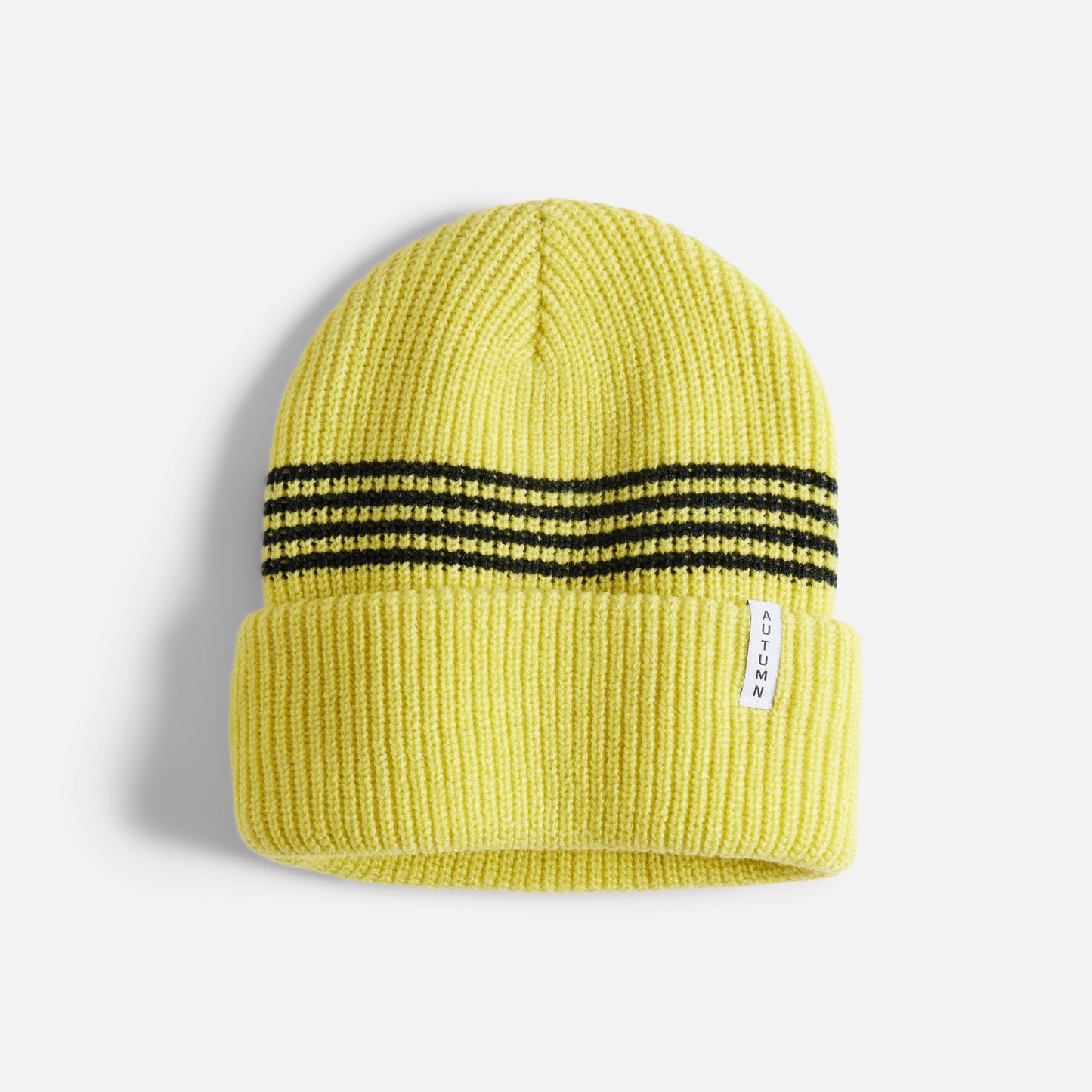 Autumn Beanie - Mini Stripe Youth - Acid