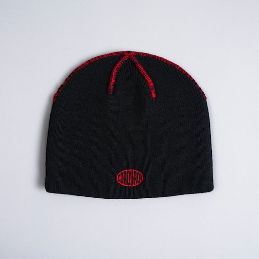 Corduroy Beanie "Brand Skully" black
