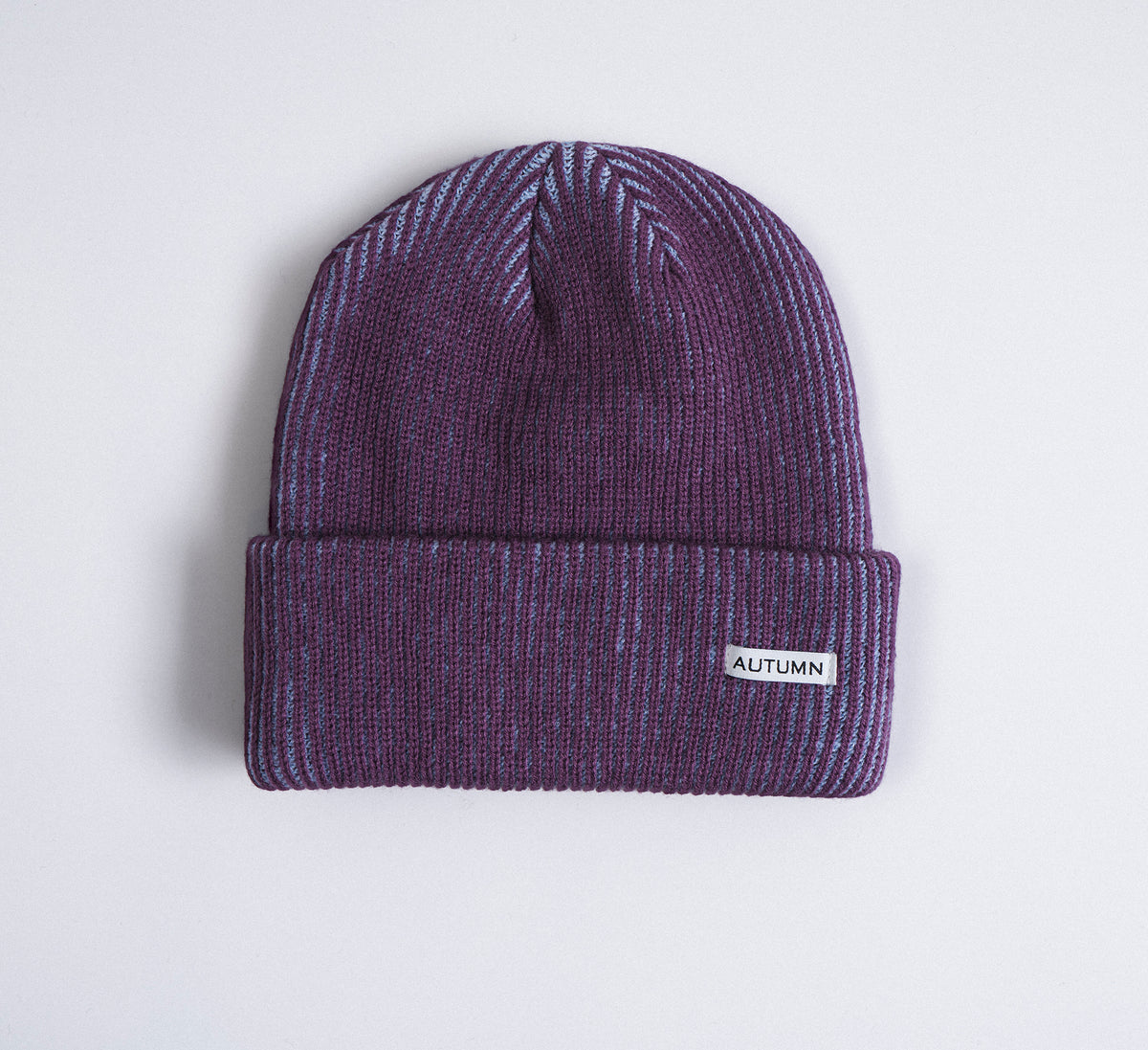 Autumn Beanie "Cord" plum