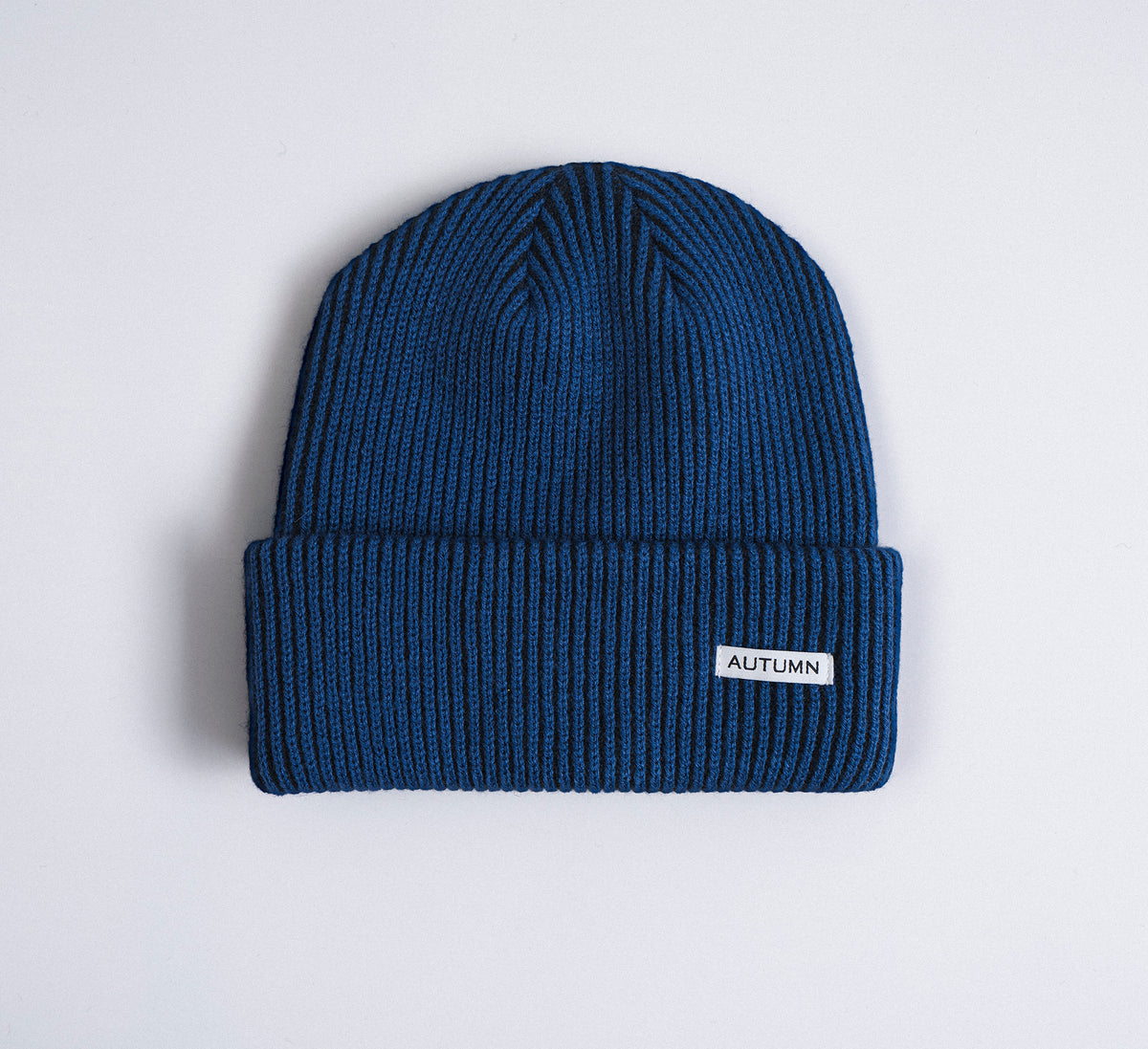 Autumn Beanie "Cord" very blue