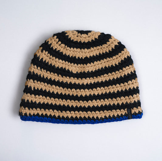 Autumn Beanie "Crochet" black