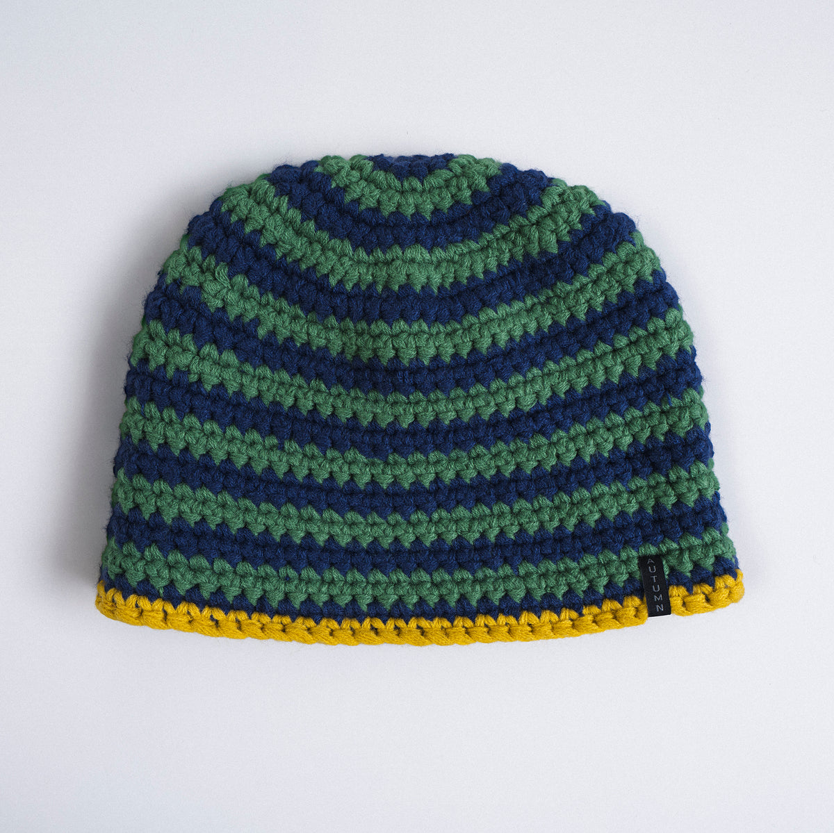 Autumn Beanie "Crochet" navy