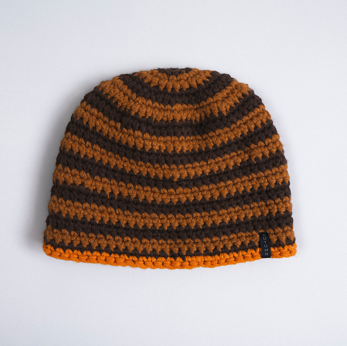 Autumn Beanie "Crochet" brown