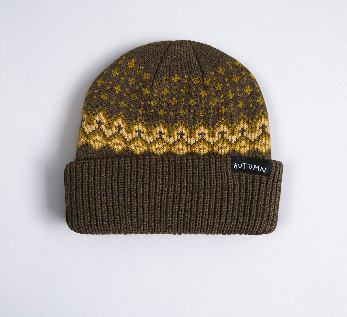Autumn Beanie "Fairisle" dirt