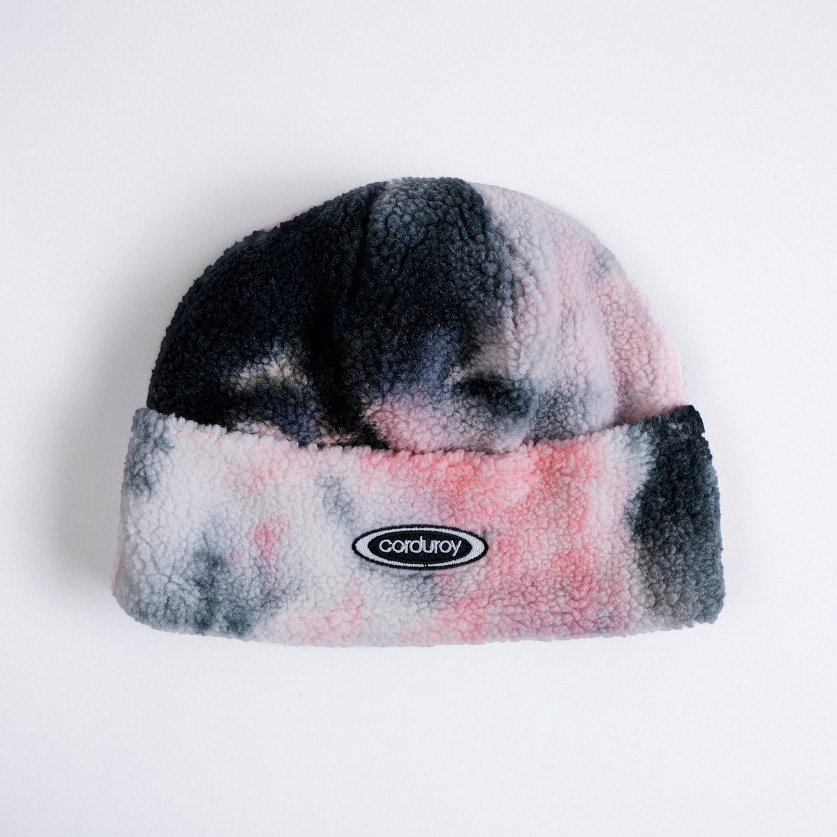 Corduroy Beanie "Fleece Beanie" black