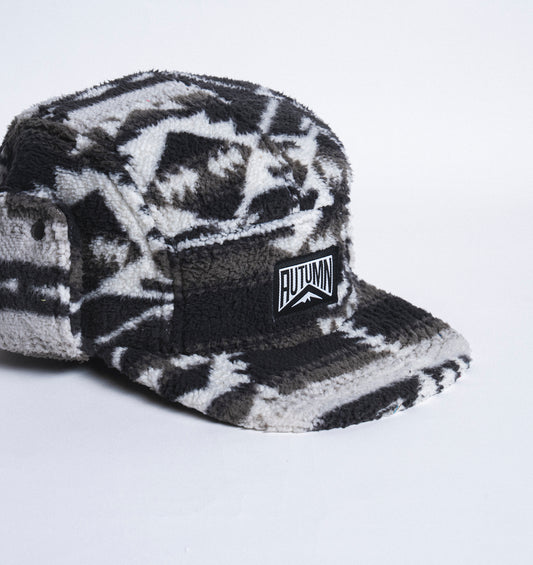 Autumn "Fleece Flap Cap" black