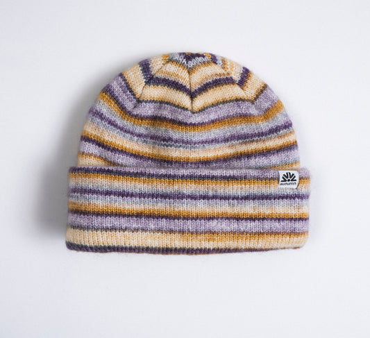 Autumn Beanie "Fuzz" plum