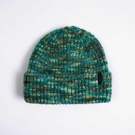 Autumn Beanie "Marble Knit" teal