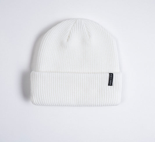 Autumn Beanie "Select Solid" white