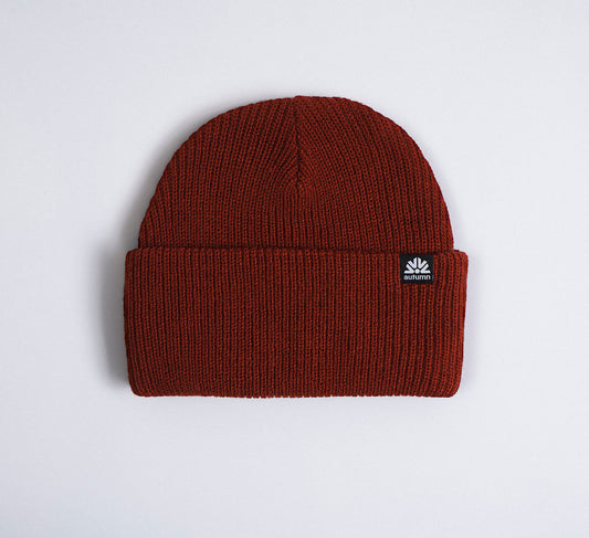 Autumn Beanie "Simple Solid" harissa