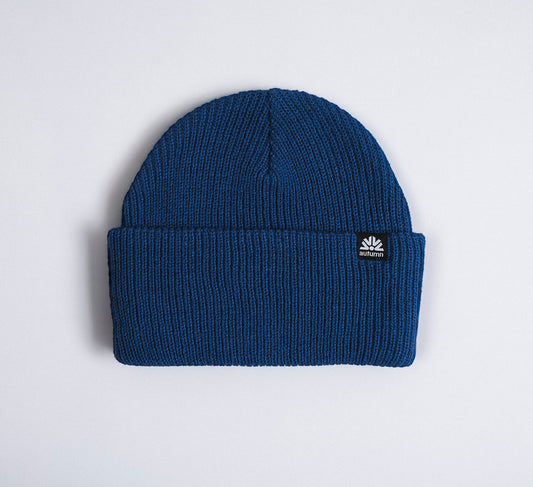 Autumn Beanie "Simple Solid" very Blue