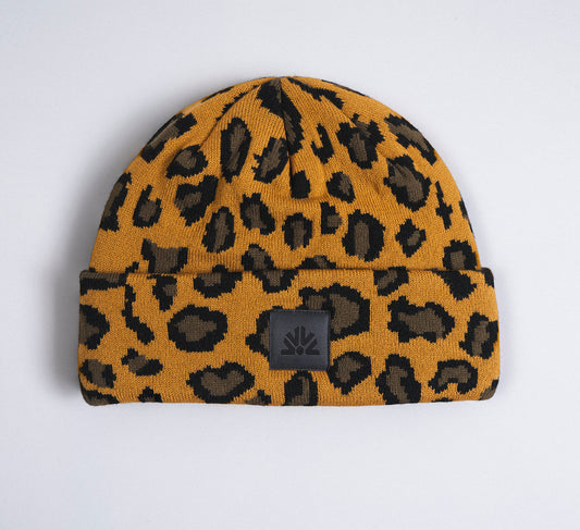 Autumn Beanie "Spotted" camel