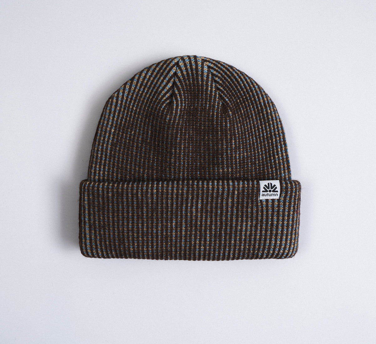 Autumn Beanie "Static" chocolate