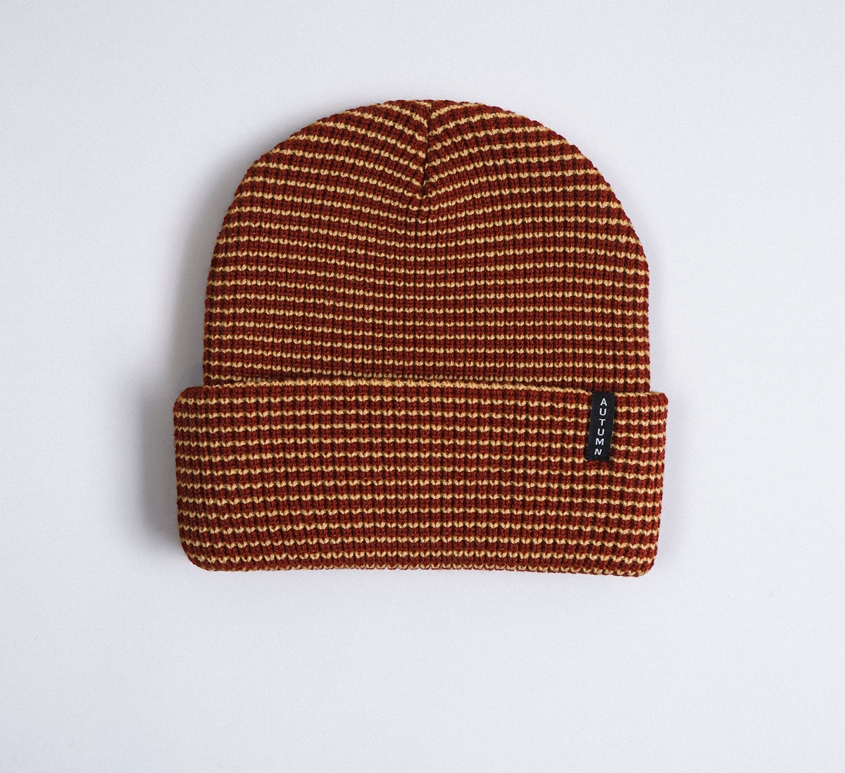 Autumn Beanie "Stripe" harissa