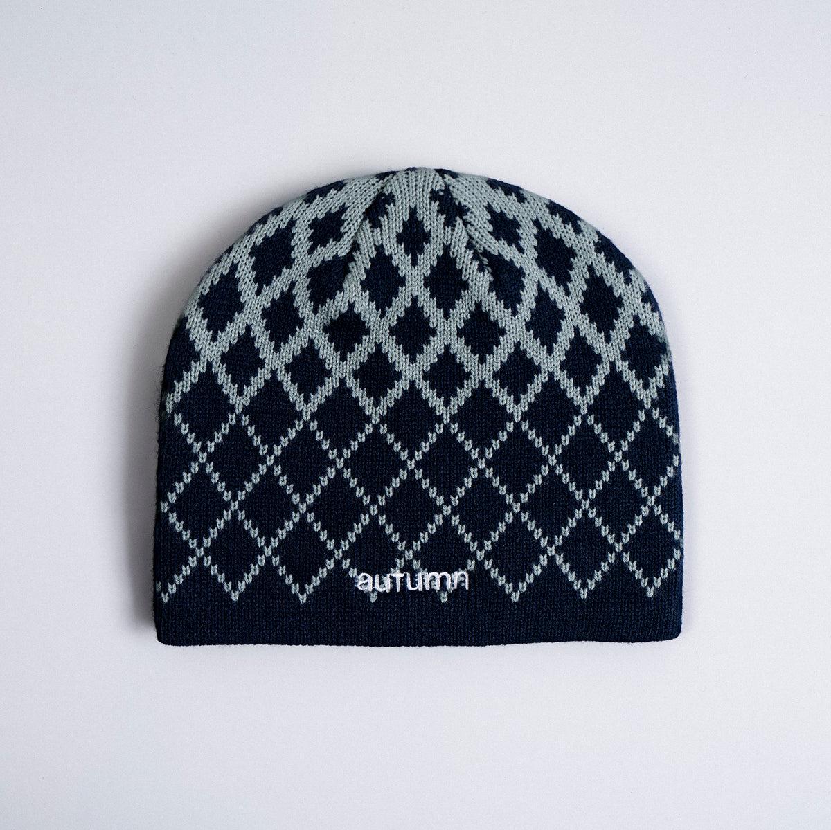 Autumn Beanie "Warp" midnight