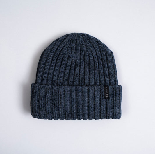 Autumn Beanie "Wide Wale" pavement